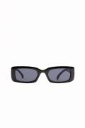 NA-KD Accessories Resirkulerte solbriller med bred retrolook - Black