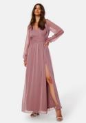 Bubbleroom Occasion Delilah prom dress Dark old rose 36