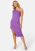BUBBLEROOM One Shoulder Dress Purple XL