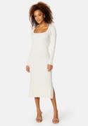 BUBBLEROOM Osminda knitted cut out dress Cream M