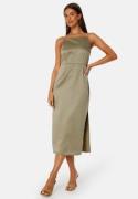 Bubbleroom Occasion Ortiza Satin Dress Olive green 38