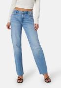 BUBBLEROOM Bettina Low Straight Jeans Light blue 44