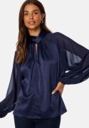 BUBBLEROOM Shirley Blouse Dark blue M