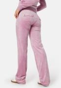 Juicy Couture Del Ray Classic Velour Pant Keepsake Lilac L
