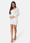 BUBBLEROOM Jayla smock dress Offwhite M