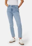 Pieces Pcbella High Waist tap ank jeans Light Blue Denim 31/32