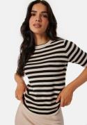 Object Collectors Item Objester S/S new knit pullover Sandshell Stripe...