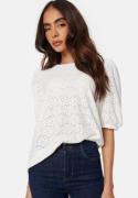 Happy Holly Broderie Anglaise Top Offwhite 52/54