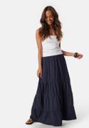 Happy Holly Flounce Maxi Skirt Dark blue 36/38