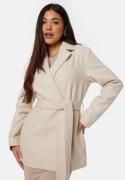 BUBBLEROOM Vendy Wool Blend Coat Light beige 46