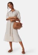 GANT Rel Linen SS Shirt Dress Sand 38