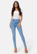 Happy Holly Amy Push Up Jeans Light blue 40R