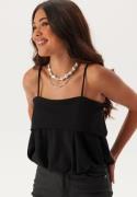 BUBBLEROOM Balloon Strap Top Black XS