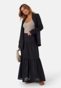 BUBBLEROOM Broderie Anglaise Maxi Skirt Black S