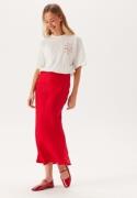 VILA Viellette Hw Long Skirt  Barbados Cherry 36