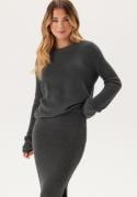 VERO MODA Vmpuff Ls O-neck Pullover Boo Asphalt M