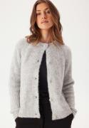 ONLY Onlmaggie Life Ls O-neck Cardi Light Grey Melange M