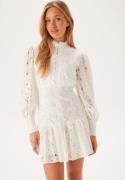 Bardot Remy Mini Lace Dress 110601 Orchid White 36(UK8)