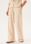 Happy Holly Soft Wide Leg Pants Light beige 40/42