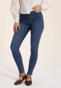 BUBBLEROOM High Full length Superstretch Jeans Medium blue 46