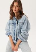 Calvin Klein Jeans Boxy Denim Jacket 1AA Denim Light L