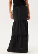 Pieces Pcsikka Hw Maxi Skirt Black XS
