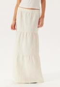 Pieces Pcsikka Hw Maxi Skirt Cloud Dancer S