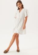 SELECTED FEMME Slfdahlia Ss Short Broderi Dre Bright White 34