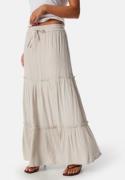VILA Vimesa High Waist long skirt Feather Gray 36