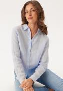GANT Reg Linen Shirt Light Blue 40