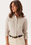GANT Reg Linen Shirt Dry Sand 42