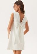 VILA Vigery O-neck S/L SHORT DRESS  Cloud Dancer 42
