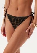 BUBBLEROOM Tie Lace Bottom Black M