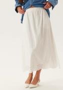 YAS Yasluma Hw Long Skirt Star White 34