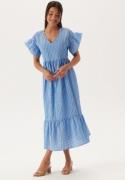 Object Collectors Item Objvita S/S Long Dress Cornflower blue 40