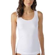 Mey Cotton Pure Tank Top Hvit bomull 46 Dame