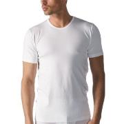 Mey Dry Cotton Functional Rounded Neck Shirt Hvit X-Large Herre