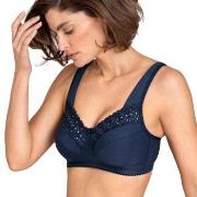 Miss Mary Broderie Anglais Soft Bra BH Mørkblå B 95 Dame