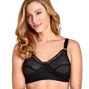 Miss Mary Cotton Dots Soft Bra BH Svart B 90 Dame