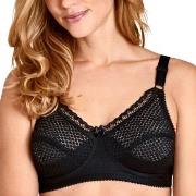 Miss Mary Cotton Dots Soft Bra BH Svart E 90 Dame
