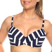 Femilet Indiana Bikini Top Moulded Hvit/Marine polyamid D 80 Dame
