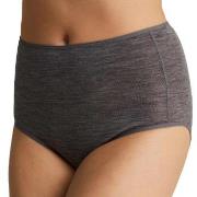 Femilet Truser Juliana High Waist Brief Grå merinoull 36 Dame