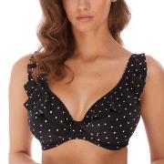 Freya Jewel Cove High Apex Bikini Top With J-Hook Svart D 80 Dame