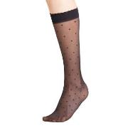 Falke Strømper Women Seasonal Dot Knee High 15 Den Svart polyamid Str ...