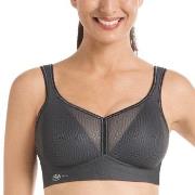 Anita BH Active Air Control DeltaPad Sports Bra Mørkgrå  C 80 Dame