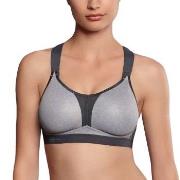 Anita BH Active Racerback Sports Bra Gråmelerad A 90 Dame