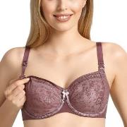 Anita BH Fleur Underwire Nursing Bra Berry/Lilac polyamid D 70 Dame