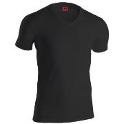 JBS Basic 13720 T-shirt V-neck Svart bomull X-Large Herre