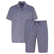Jockey Short Pyjama Woven Marine bomull X-Large Herre