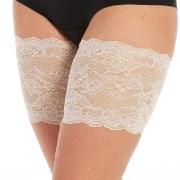 Magic Strømpebukser Be Sweet To Your Legs Lace Benhvit X-Large Dame